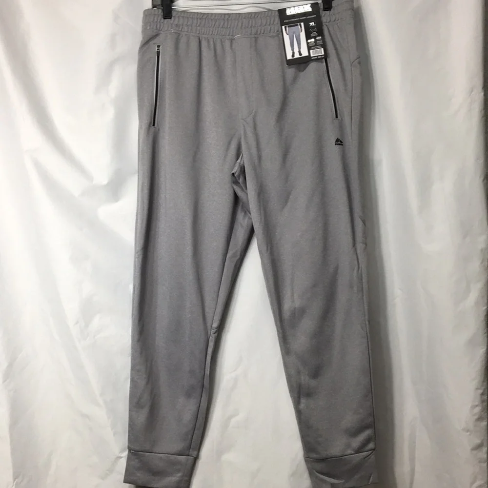 RBX Men’s Gray Poly French Terry Jogger Size XL NEW with Tags